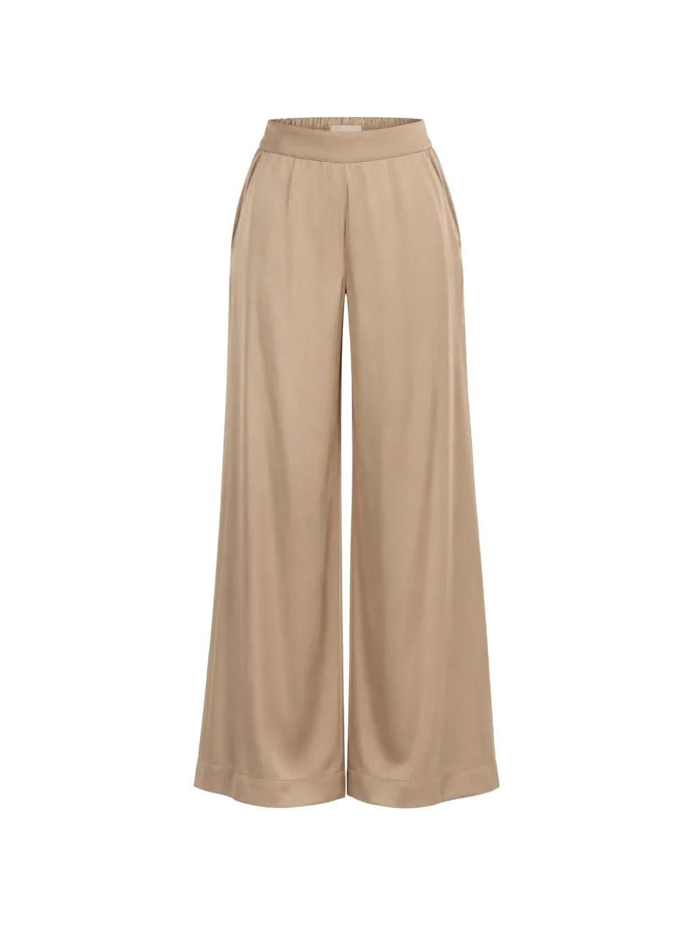 Elasticated-Waistband Palazzo Pants by kaos