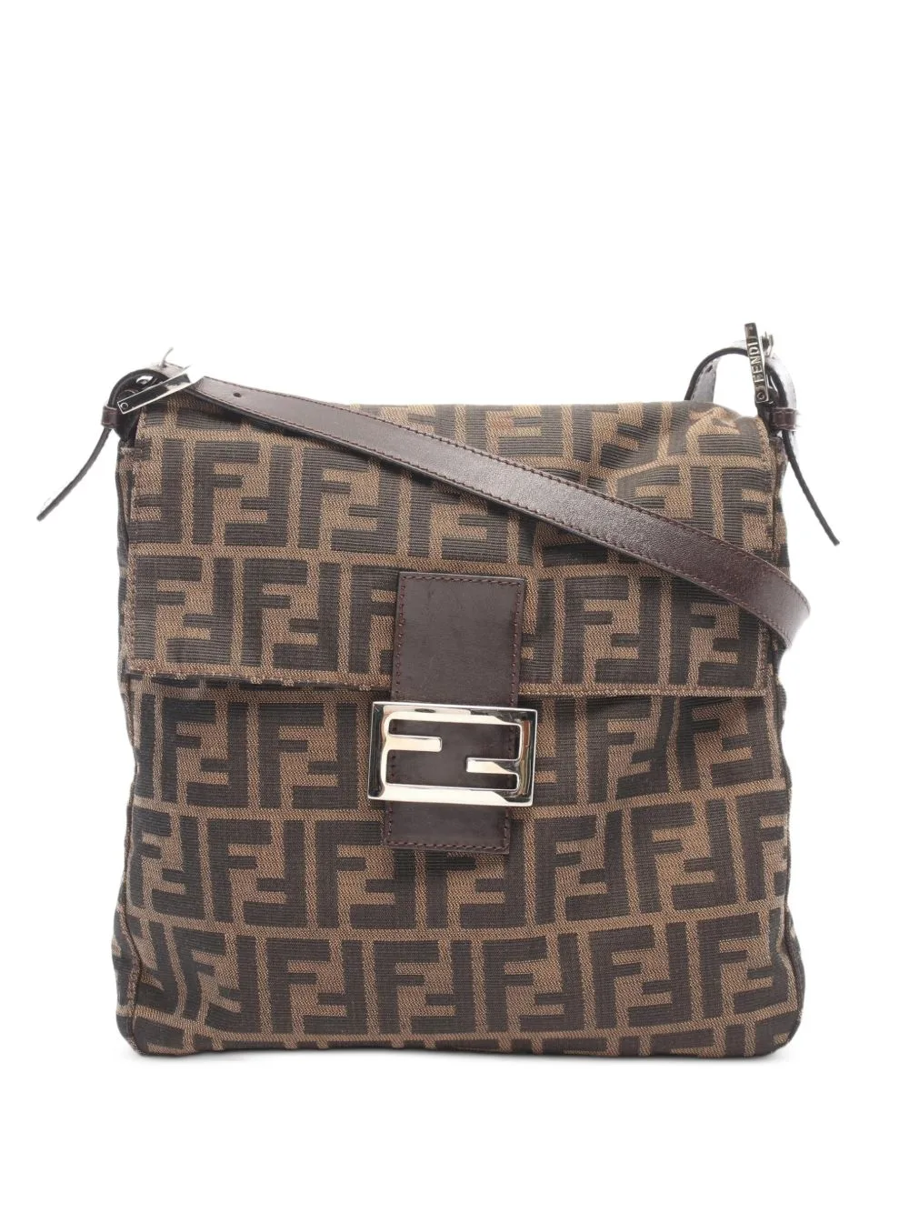 Zucca Shoulder Bag by Fendi Pre-Owned