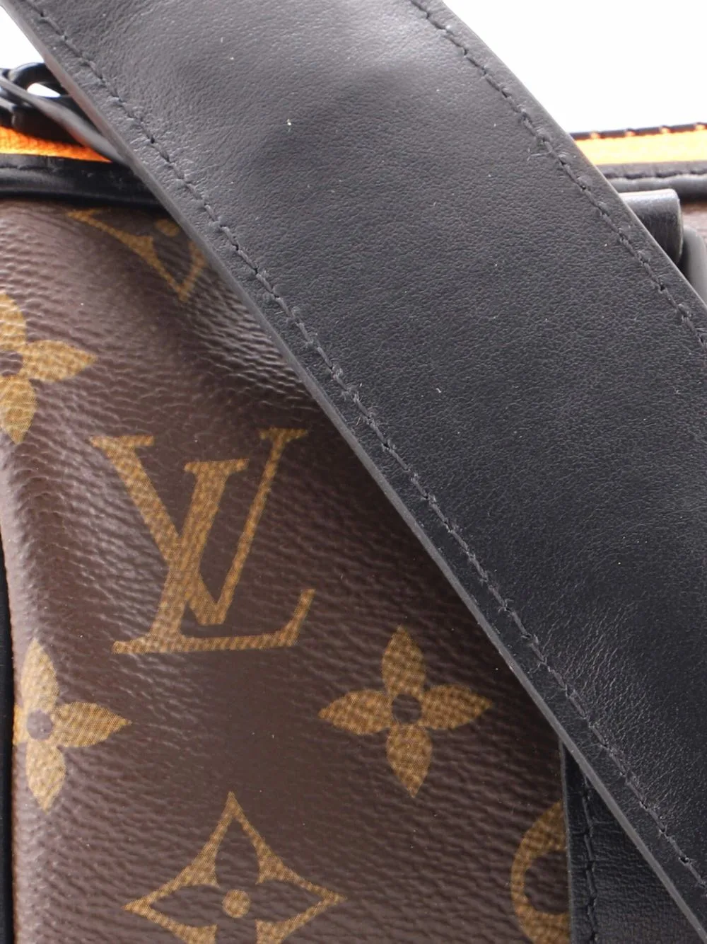 Keepall Bandouliere Bag Monogram Canvas with LV Friends Plush Monkey XS Crossbody Bag by Louis Vuitton Pre-Owned
