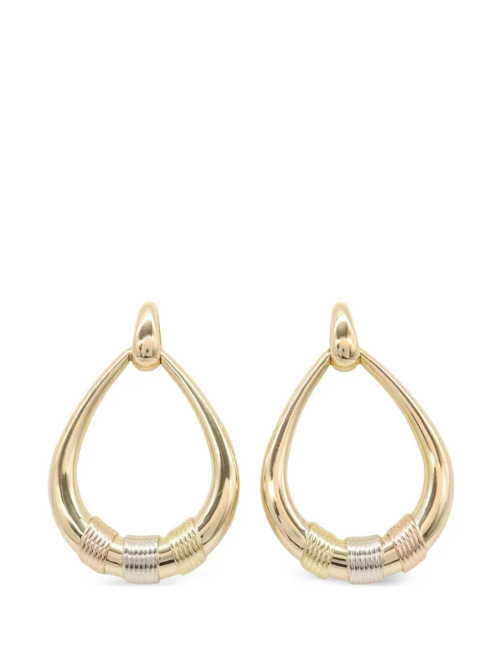 2010s Orphee Door-Knocker Earrings by Cartier