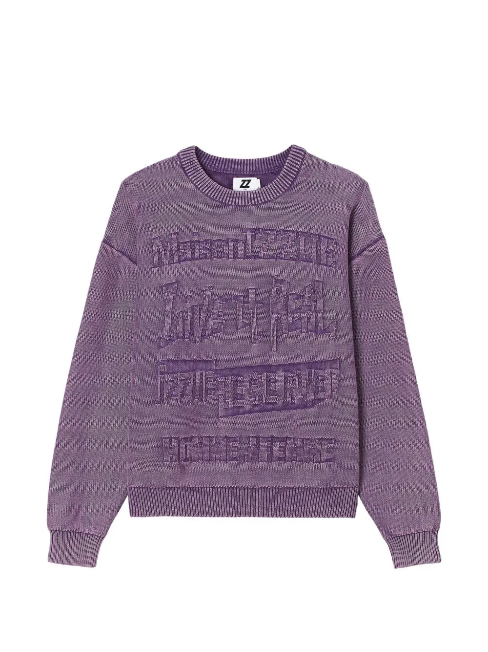 Logo-Embossed Cotton Sweater by izzue