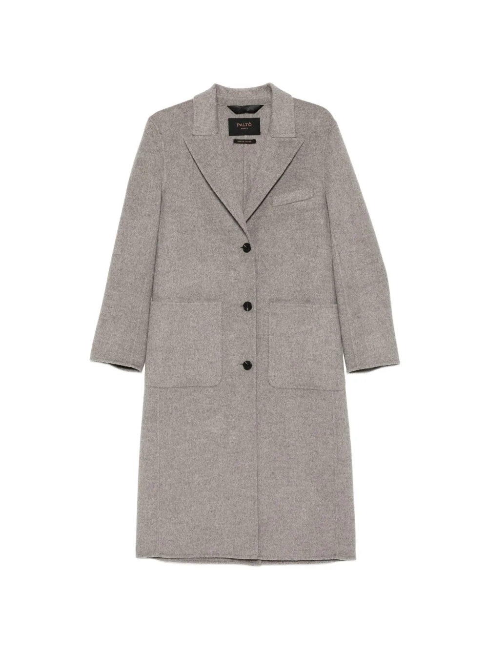 Elsa DB Single-Breasted Wool Coat by Paltò