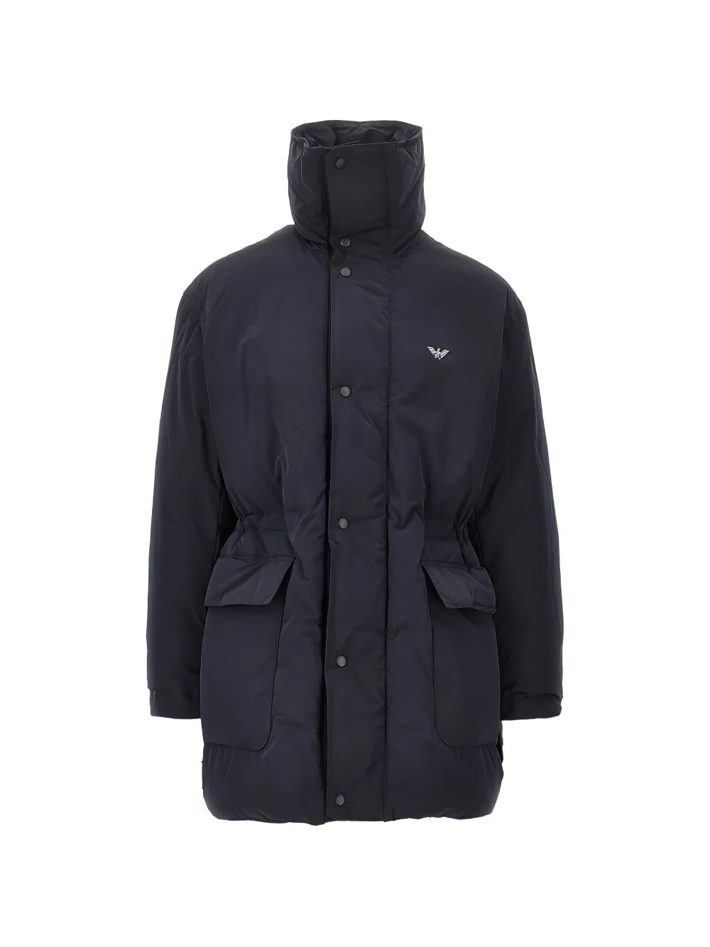 Logo-Patch Padded Parka by Emporio Armani