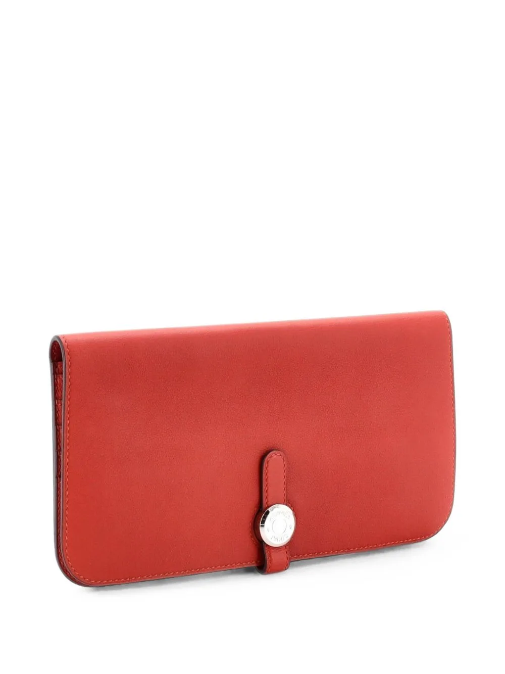 Dogon Recto Verso Wallet Leather Small Wallets by Hermès Pre-Owned