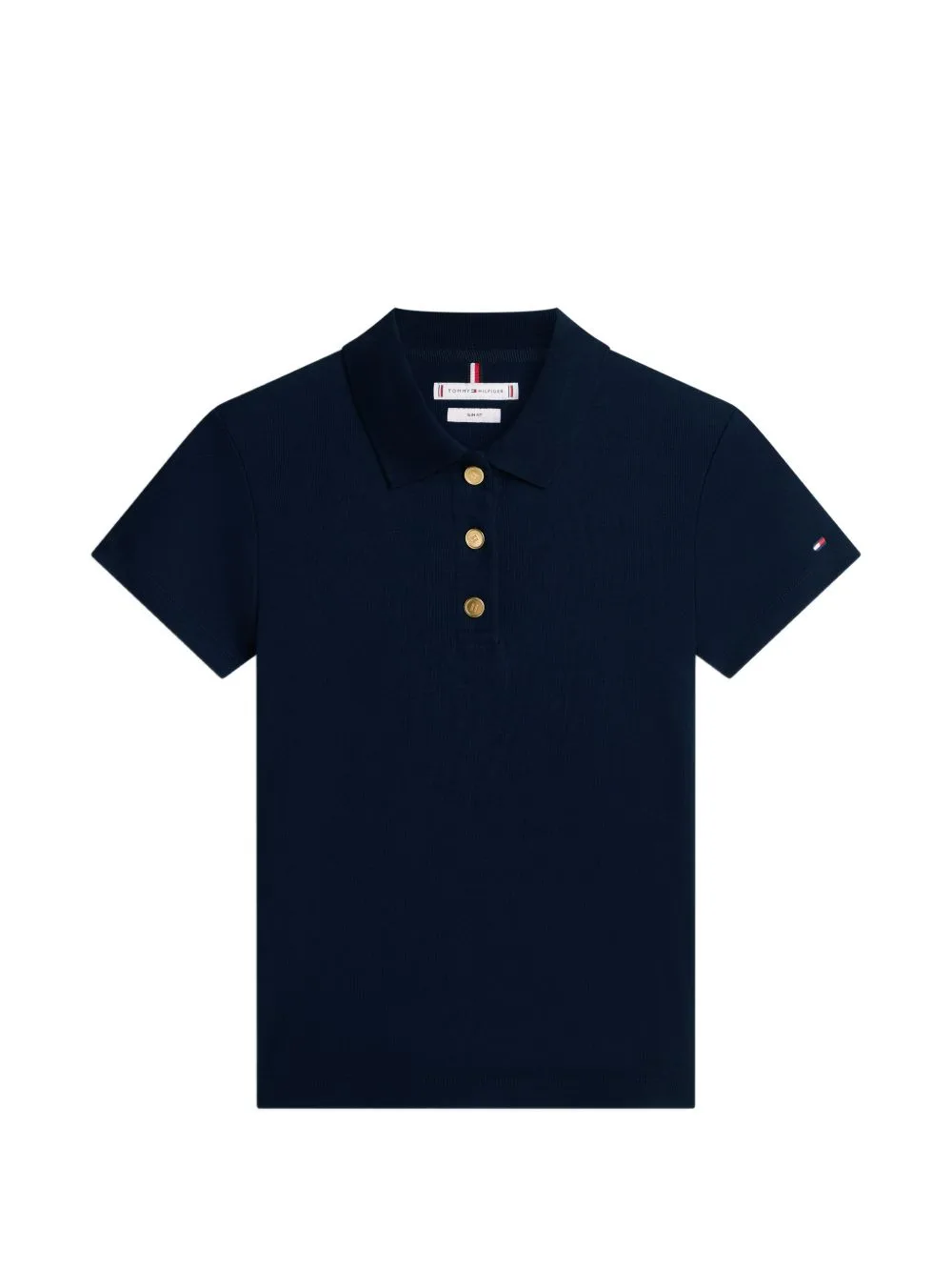 Button-Up Polo Top by Tommy Hilfiger