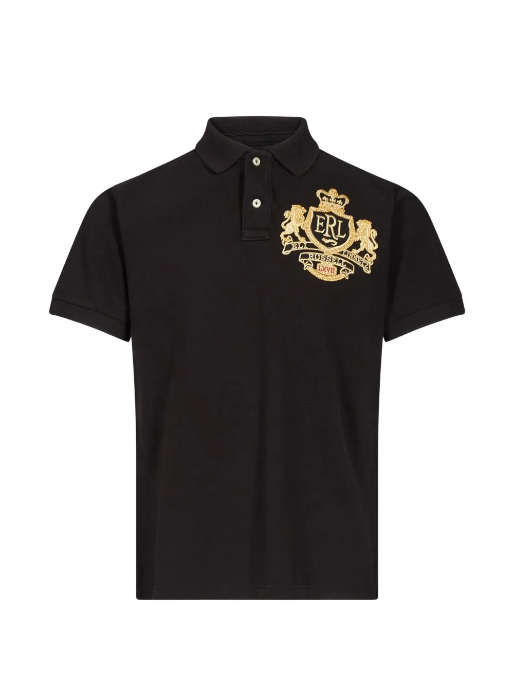Embroidered Crest Polo Shirt by ERL