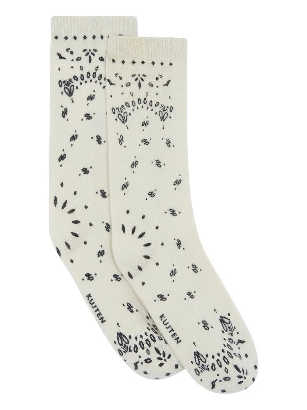 Sig Bandana Patterned Socks by kujten