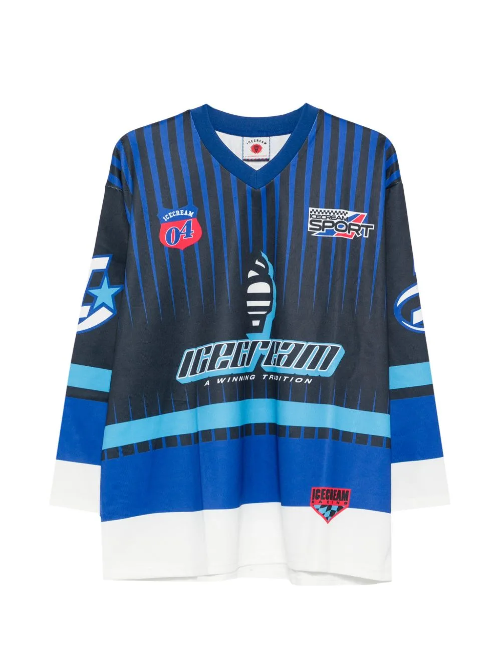 Graphic-Print Long-Sleeve T-Shirt by ICECREAM