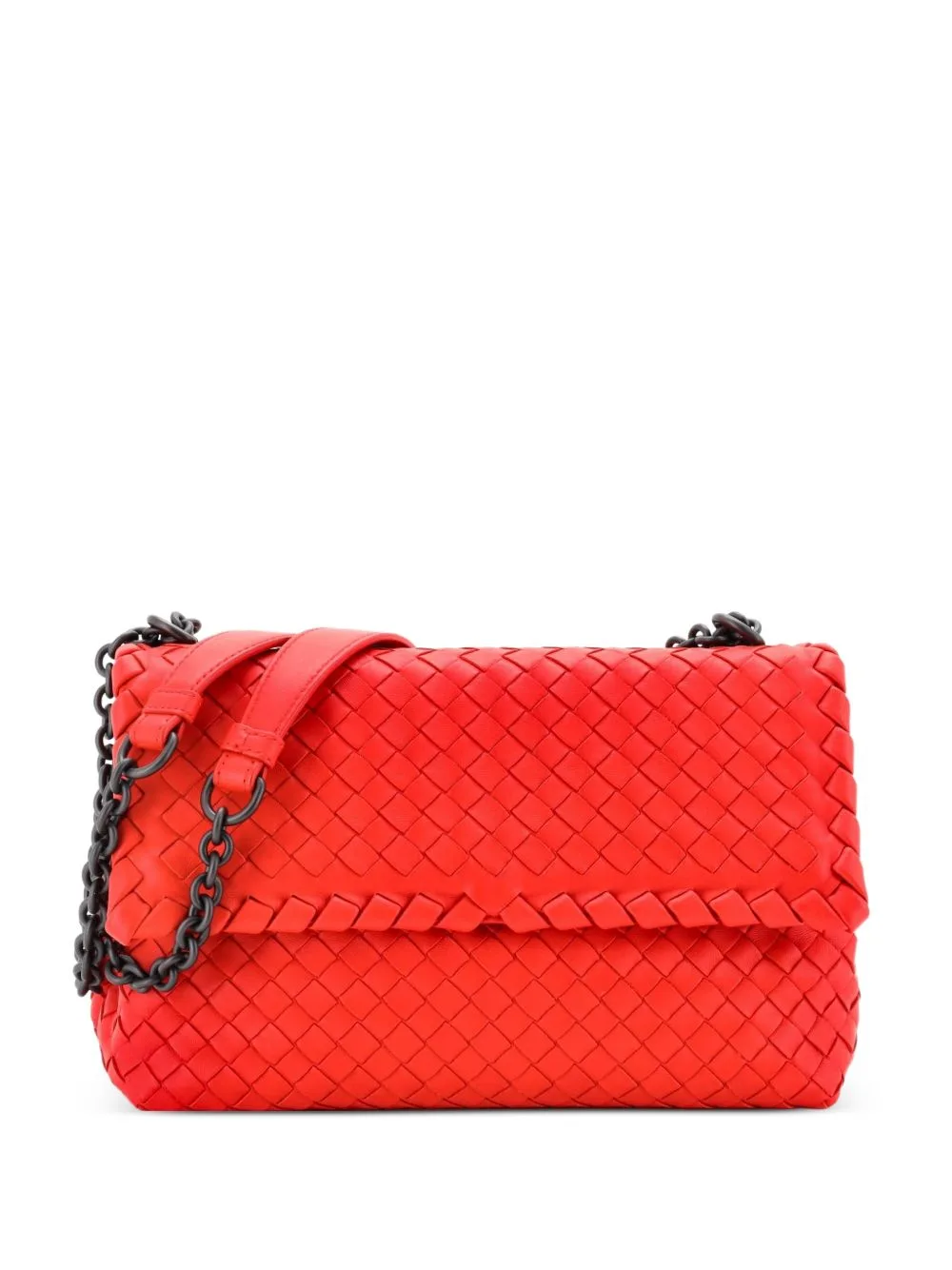Olimpia Intrecciato Nappa Small Crossbody Bag by Bottega Veneta Pre-Owned