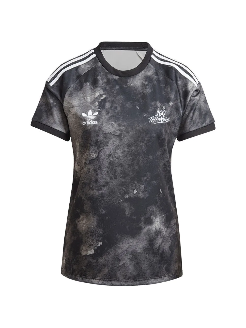 Originals x 100 Thieves Marble-Effect T-Shirt by adidas