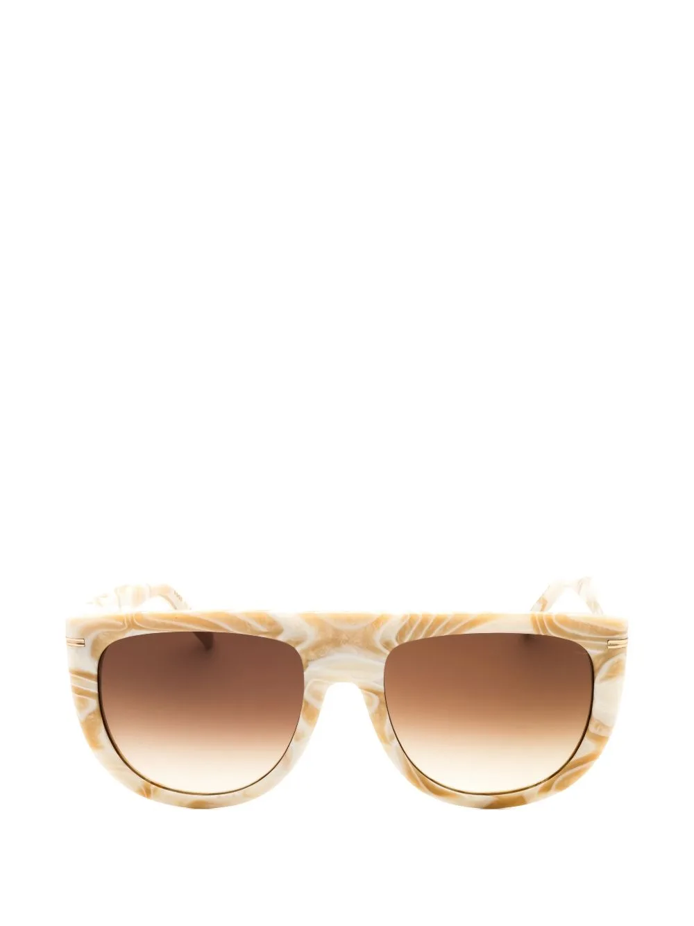 Oversized Marbled-Effect Sunglasses by BOSS