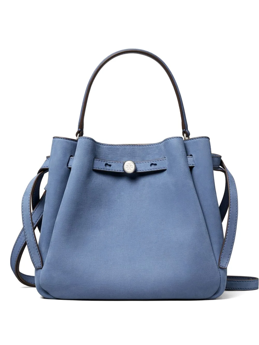 Romy Nubuck Bucket Bag by Tory Burch