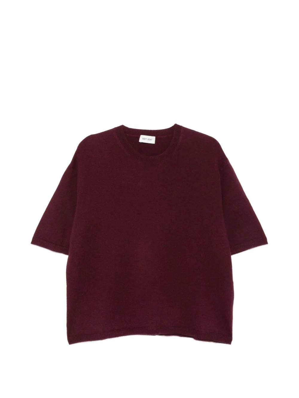Short-Sleeve Cashmere T-Shirt by Soft Goat