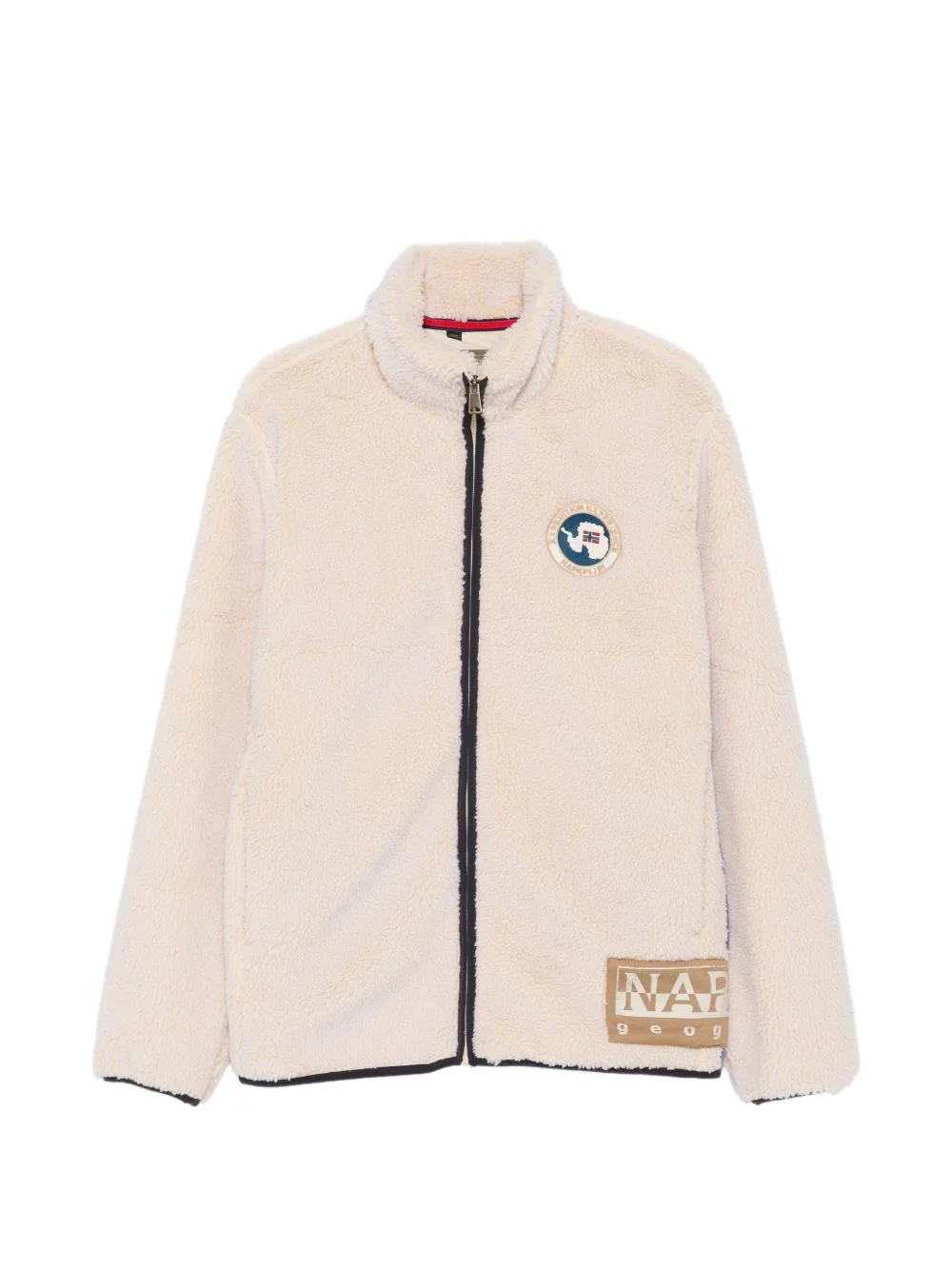 Logo-Patch Fleece Jacket by Napapijri