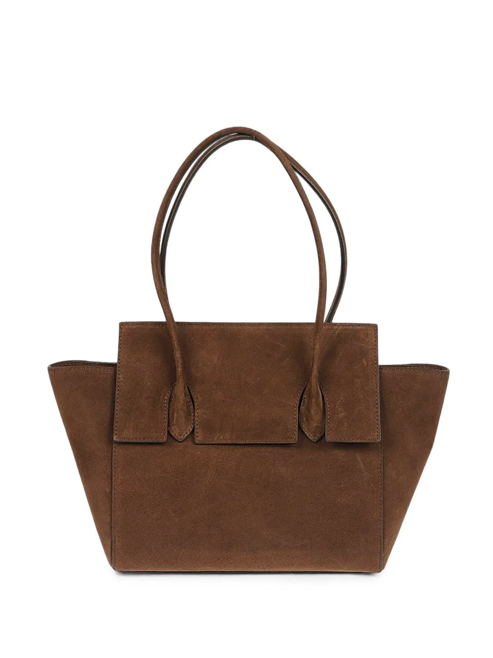 Felice Flap Suede Tote Bag by ROUNN