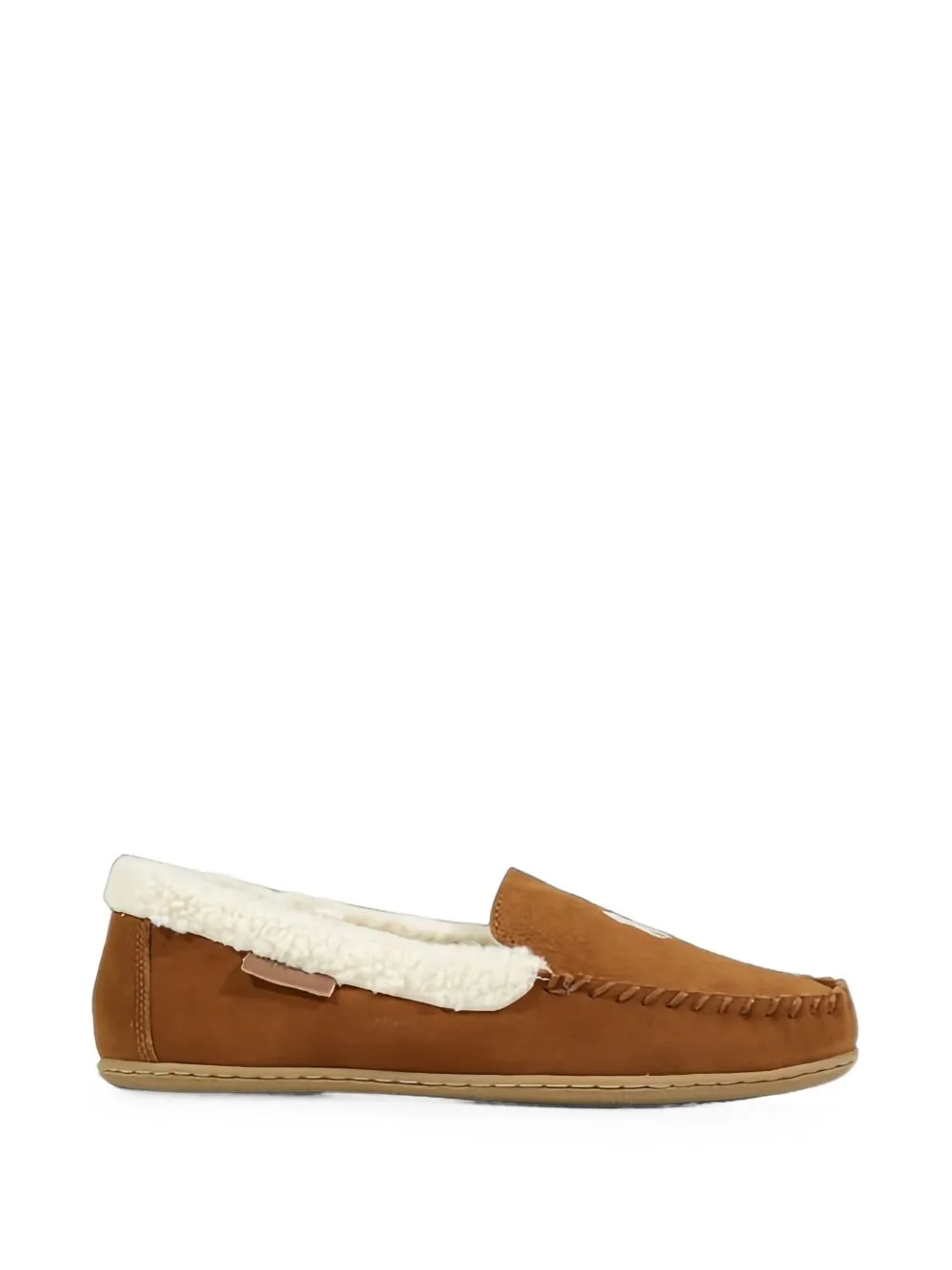 Shearling-Trim Whipstitch Loafers by Polo Ralph Lauren