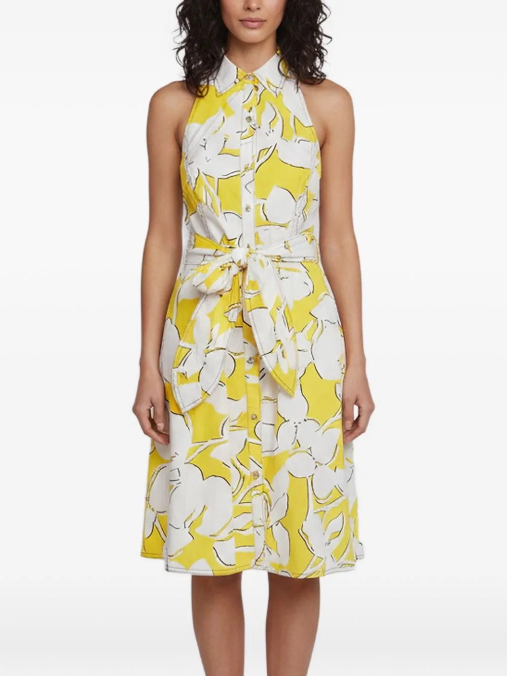 Eden Garden Floral-Print Midi Dress by Diane Von Furstenberg Vintage