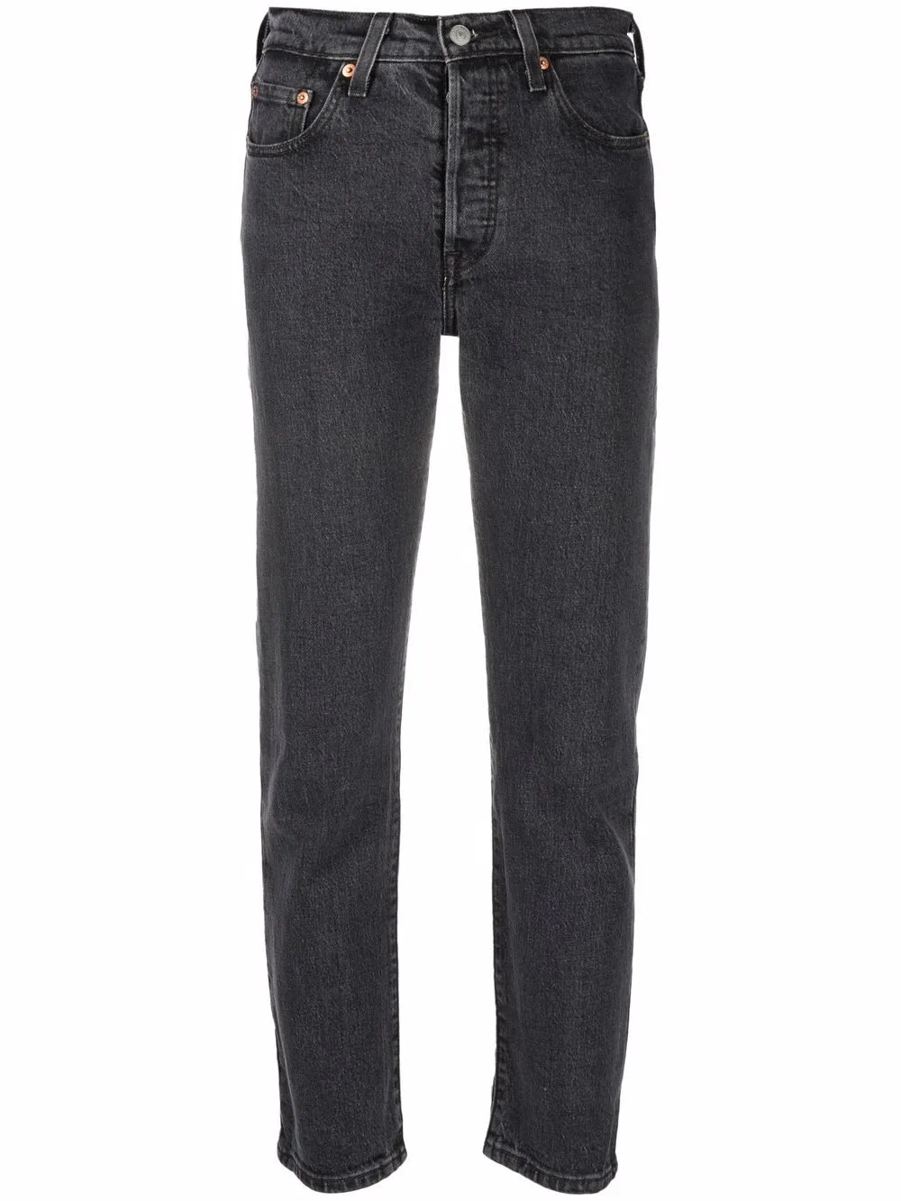 501 Original Stretch Cropped Jeans by Levi's