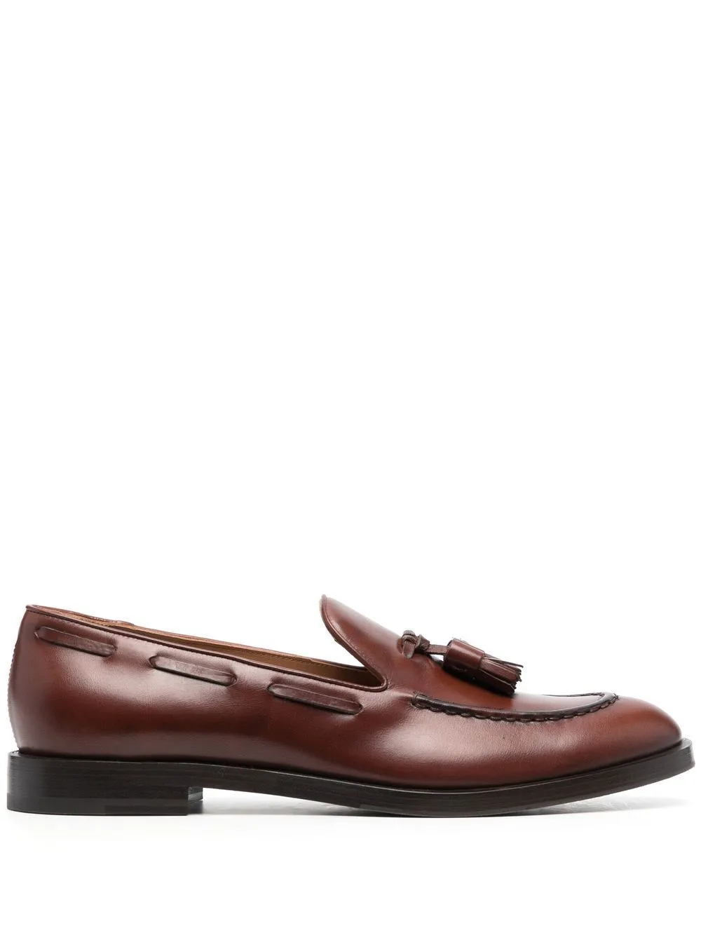 Tasseled Leather Loafers by Fratelli Rossetti