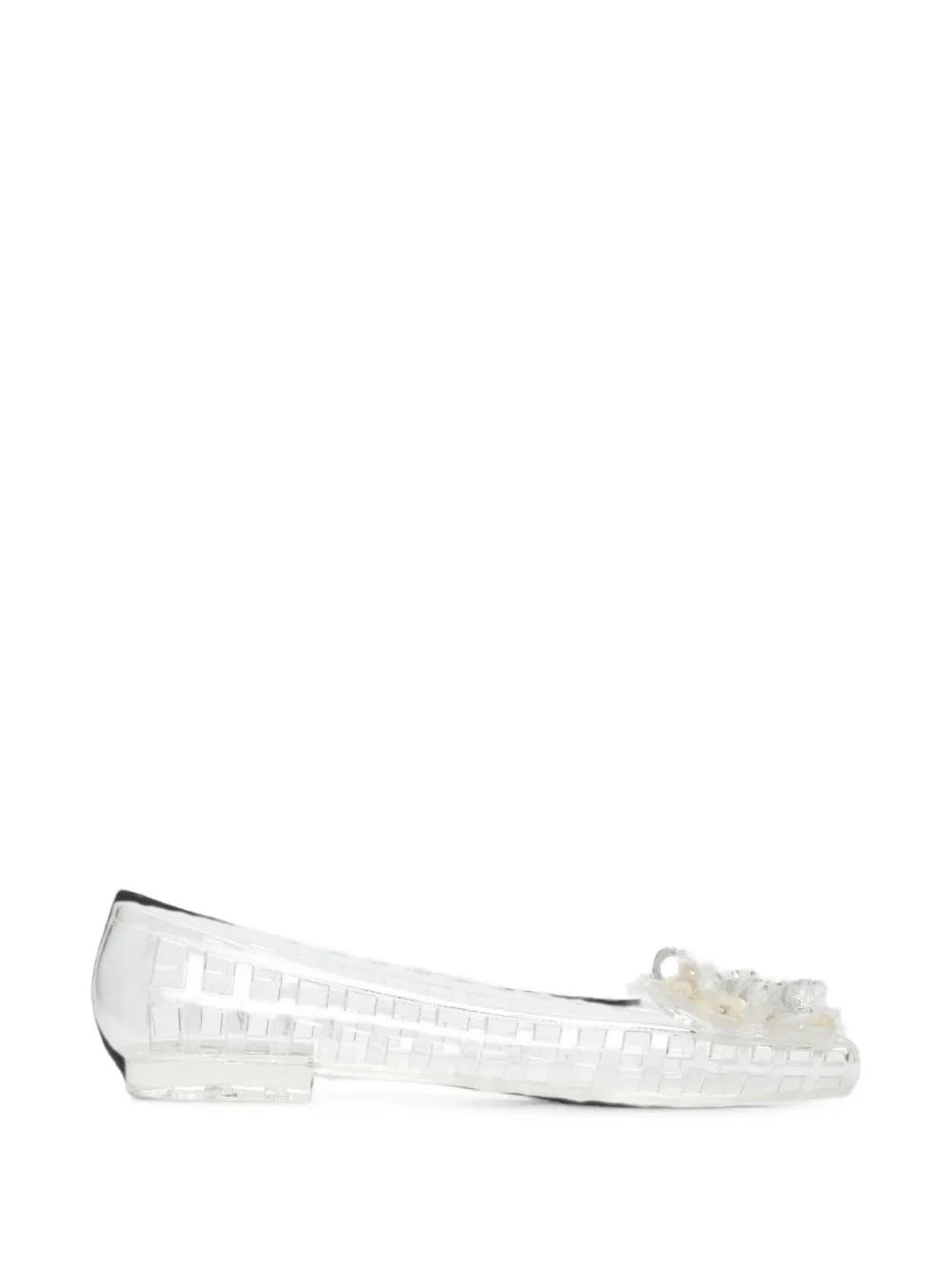 Bloomi Beaded-Flower Ballet Flats by HEAVENLY JELLY