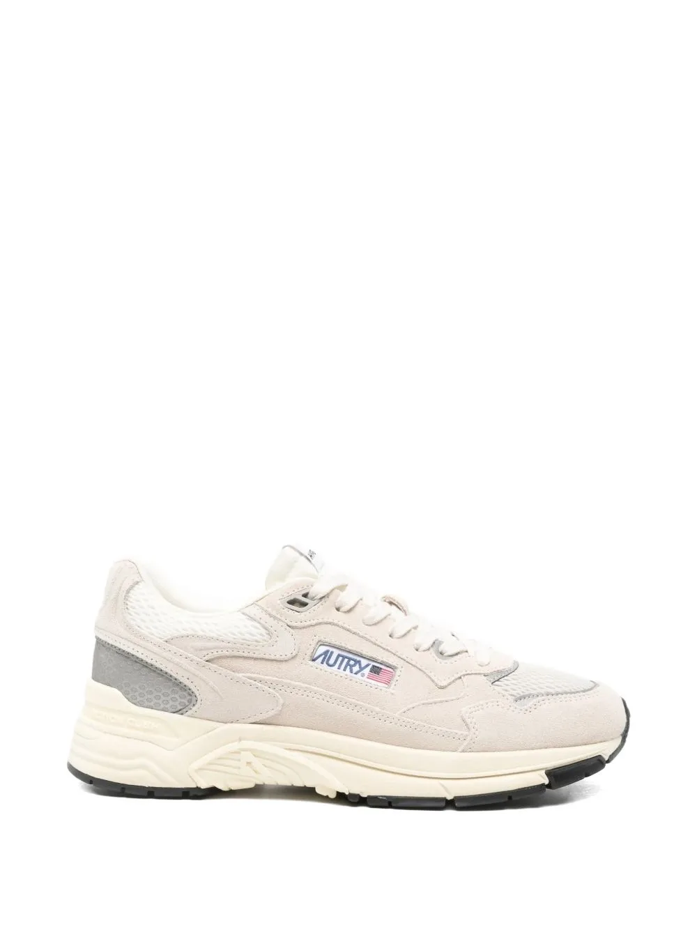 Hyperway Sneakers in Suede and Mesh by Autry