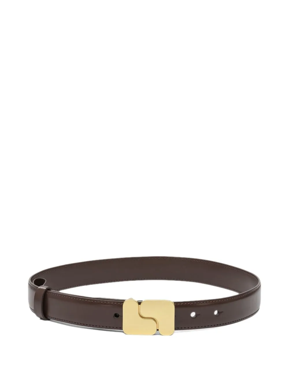 Leather Buckle Belt by Soeur