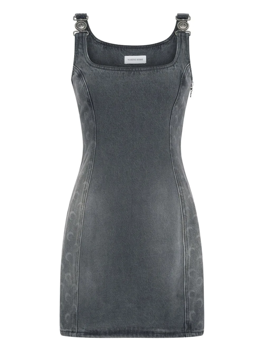 Moon Sleeveless Denim Dress by Marine Serre