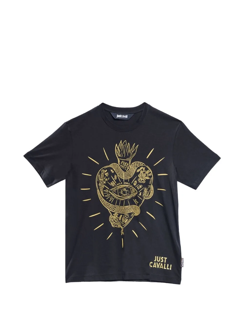 Big Heart Graphic-Print T-Shirt by Just Cavalli