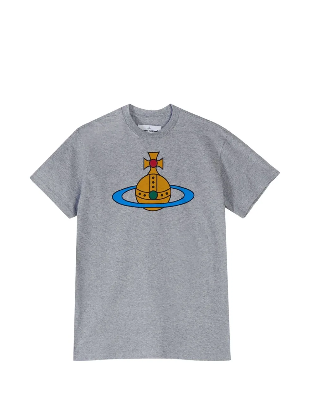 Orb-Print Oversized T-Shirt by Vivienne Westwood