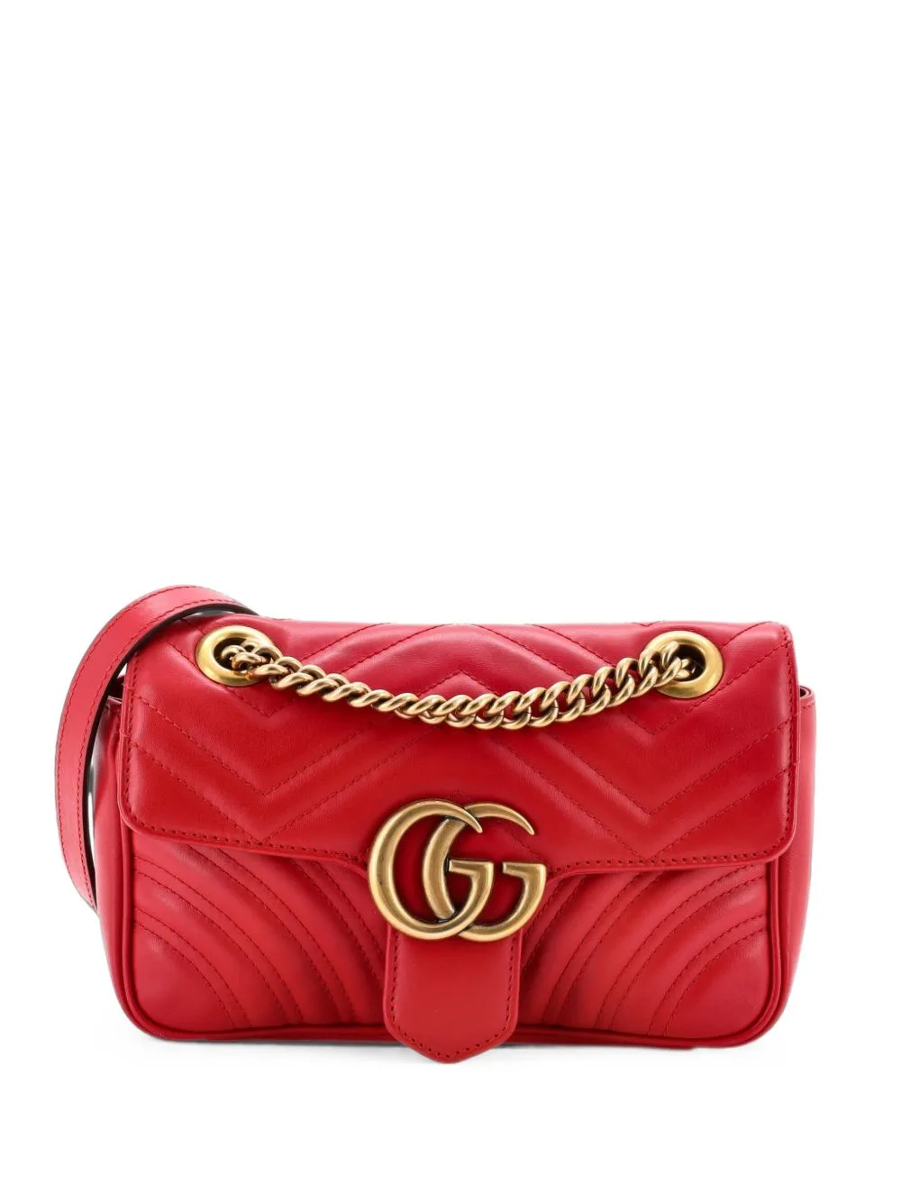 GG Marmont Flap Bag Matelasse Leather Mini Crossbody Bag