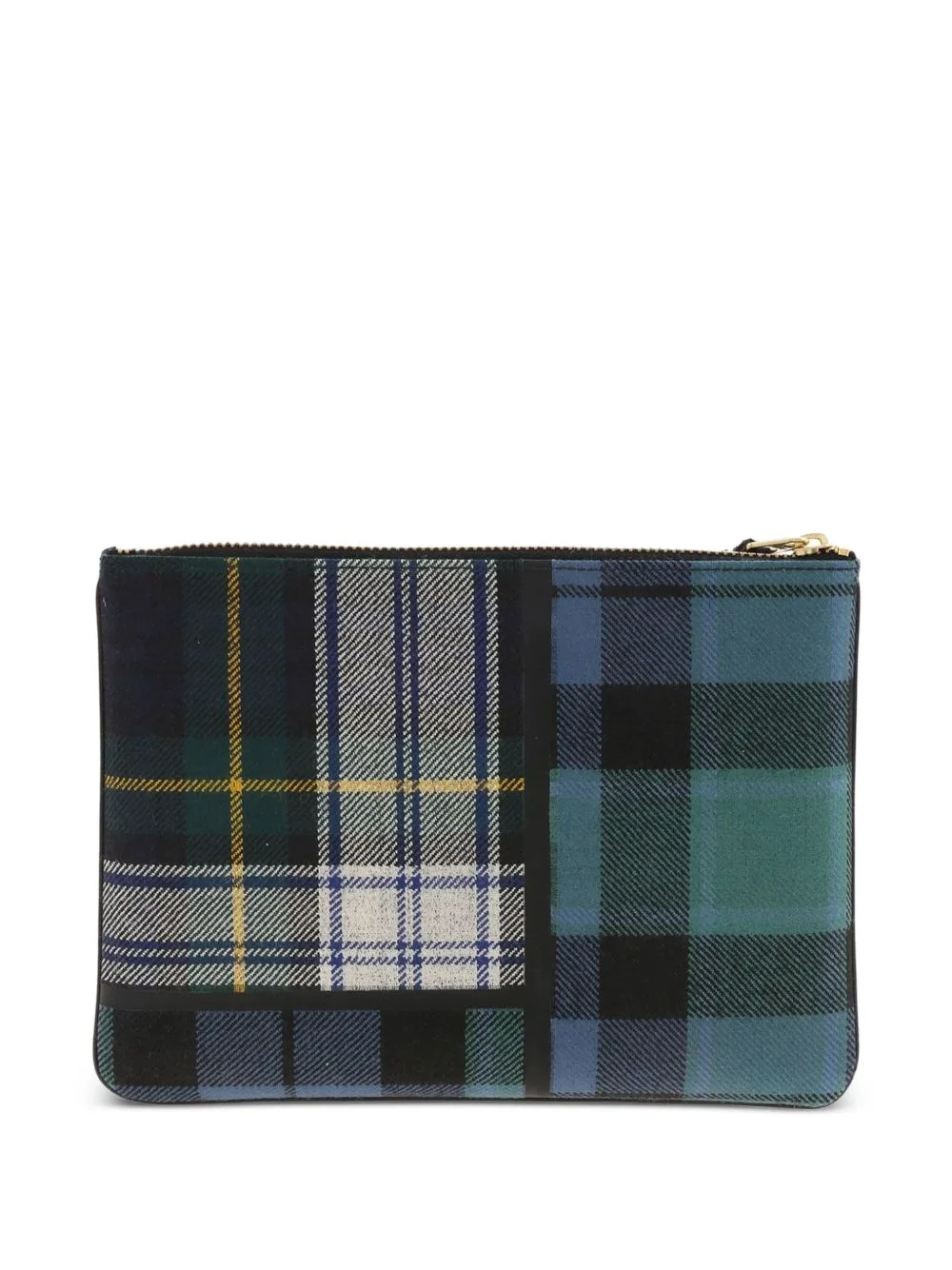 Tartan Patchwork Wallet by Comme Des Garçons