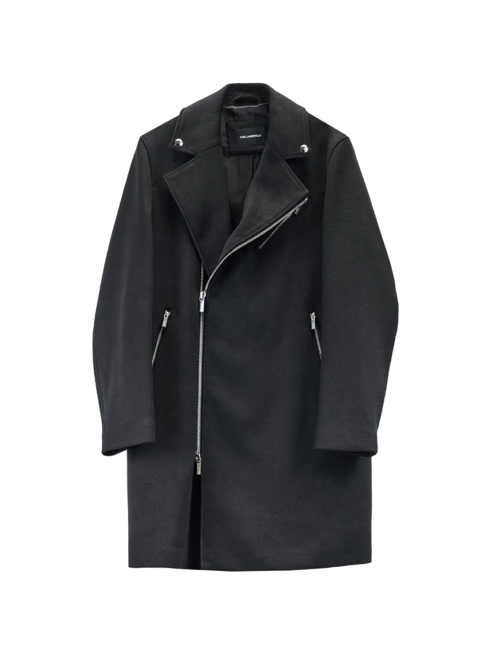 Zip-Up Coat by Karl Lagerfeld