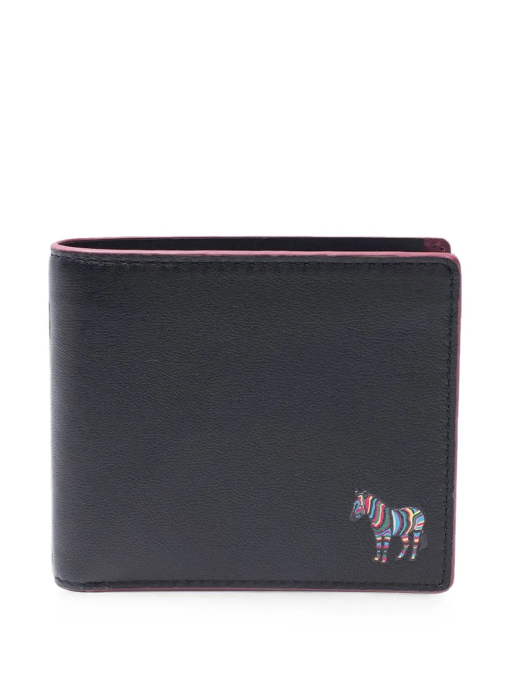 Zebra-Patch Billfold Wallet by Paul Smith