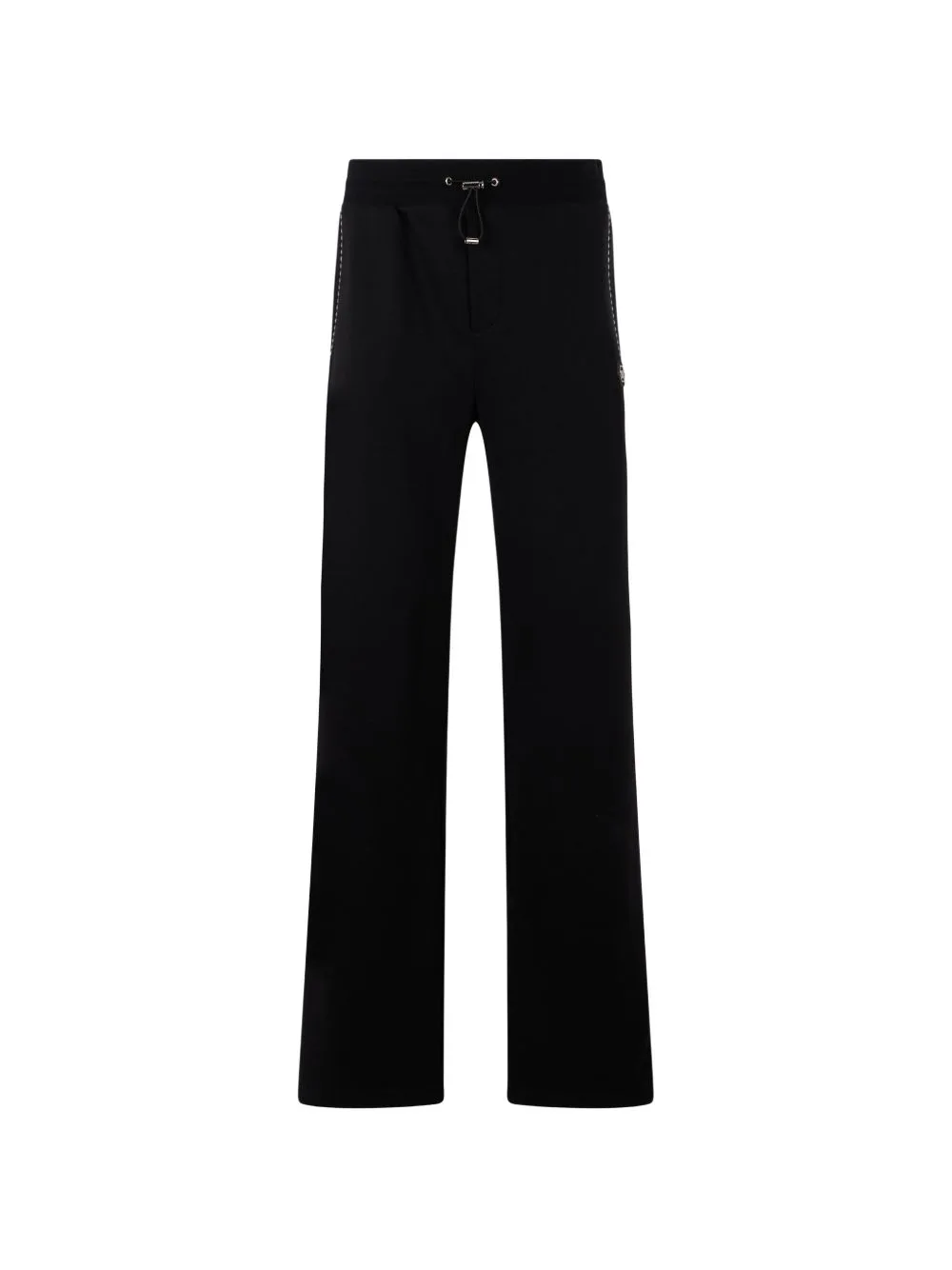 Contrast-Stitching Track Pants