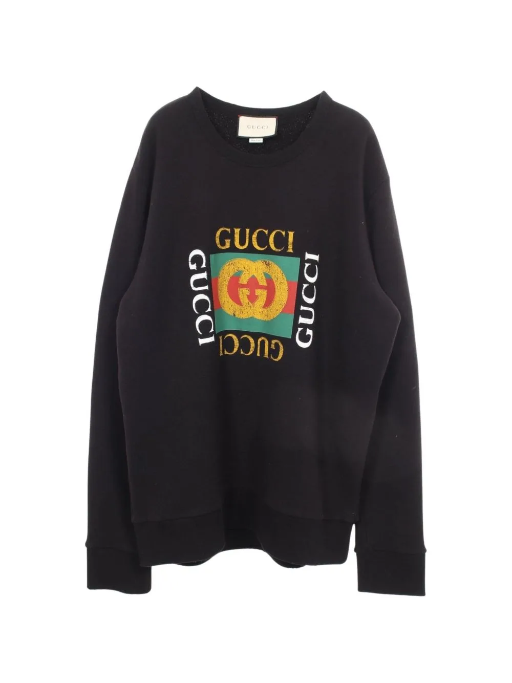 2010 Logo-Print Sweatshirt by Gucci Pre-Owned