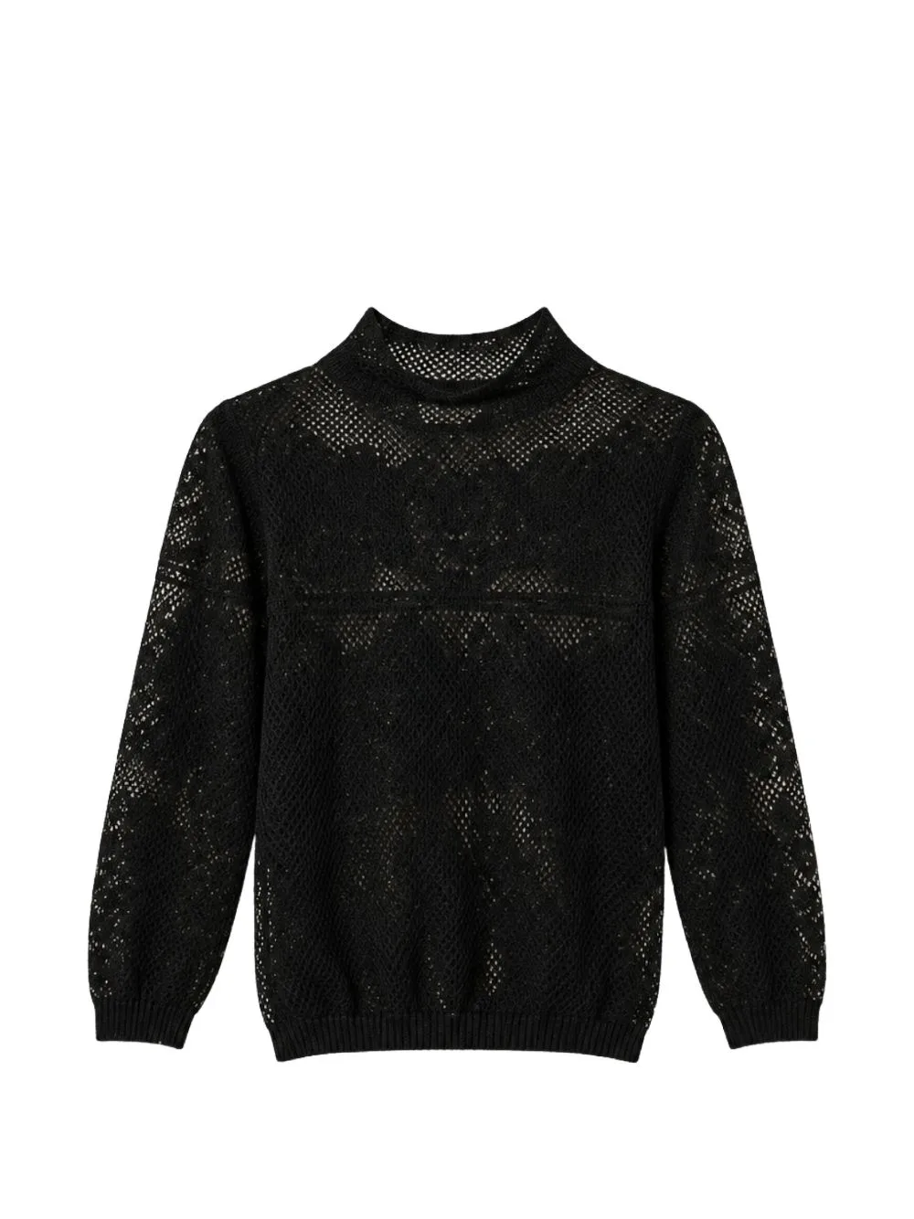 Jacquard Turtleneck Jumper