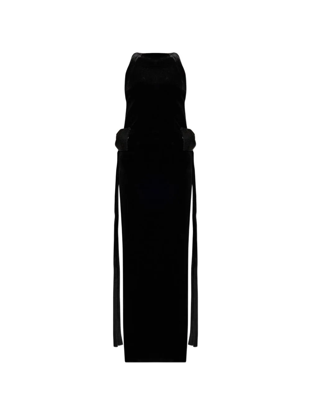 Bead-Embellished Velvet Dress by Self-Portrait