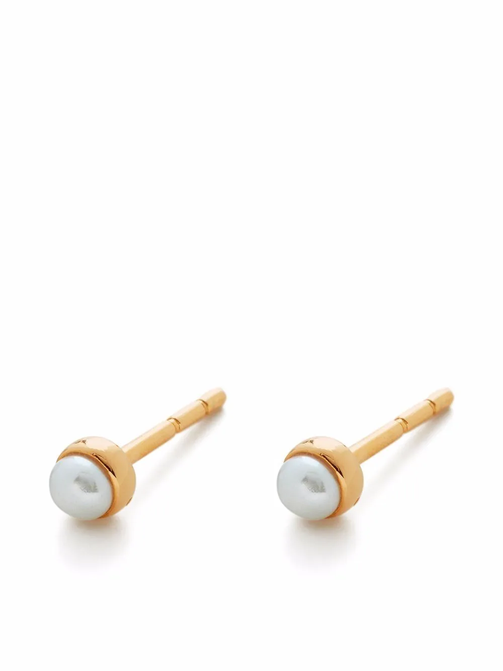 Mini-Pearl Stud Earrings by Monica Vinader