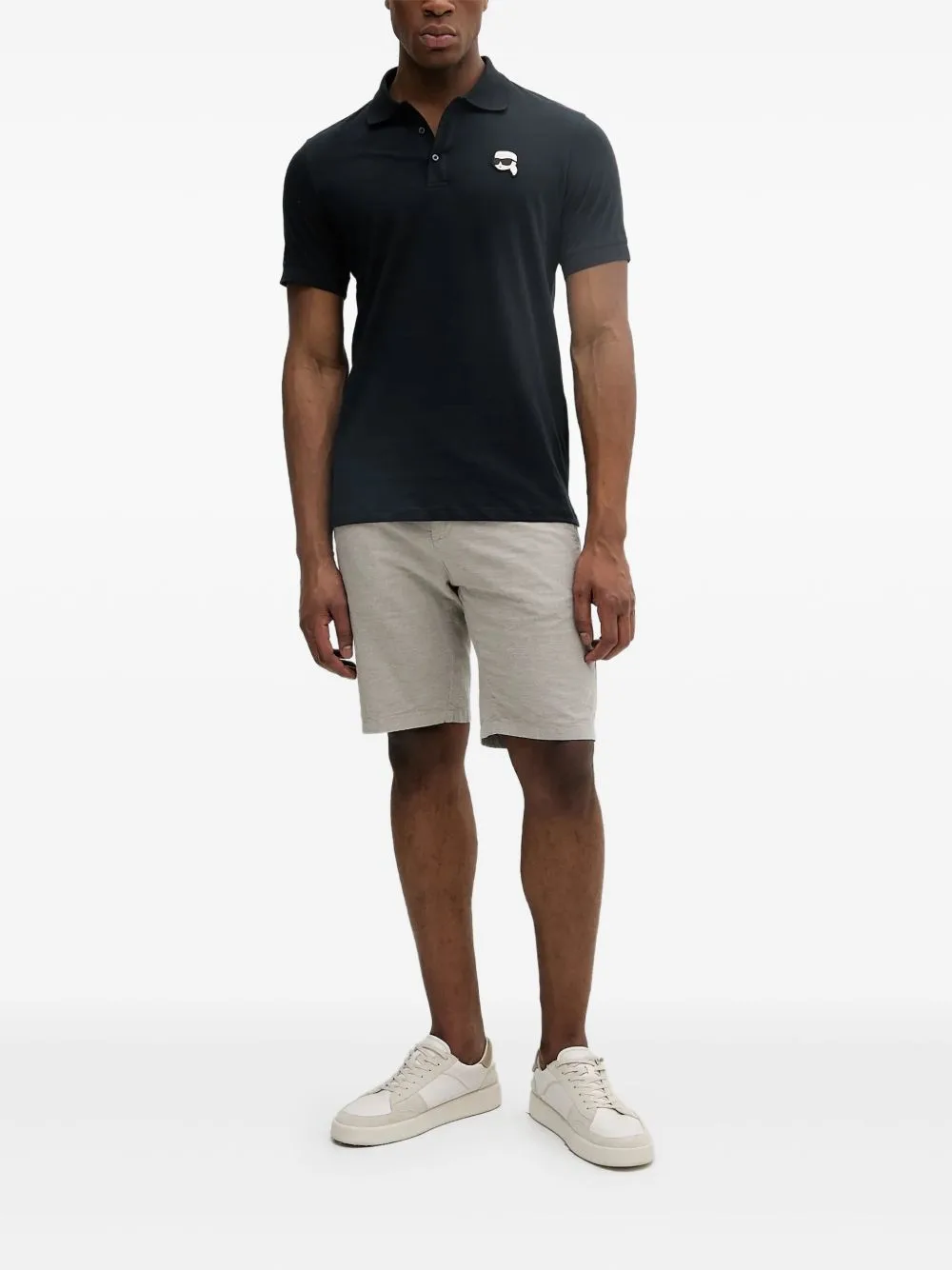 Logo Polo Shirt by Karl Lagerfeld