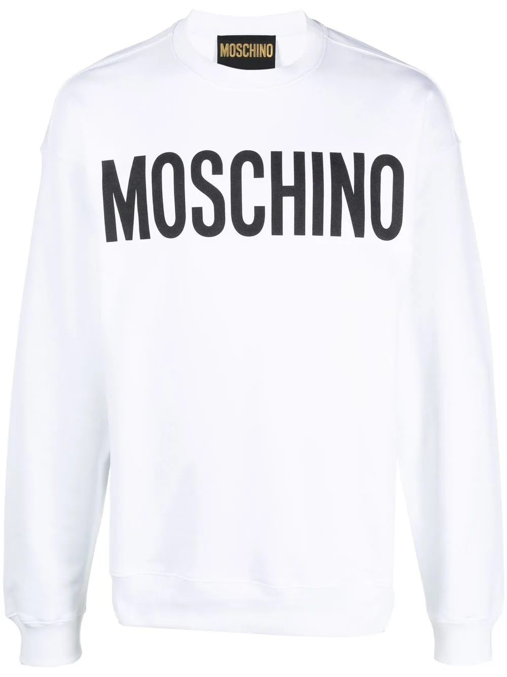 Logo-Print Sweatshirt by Moschino