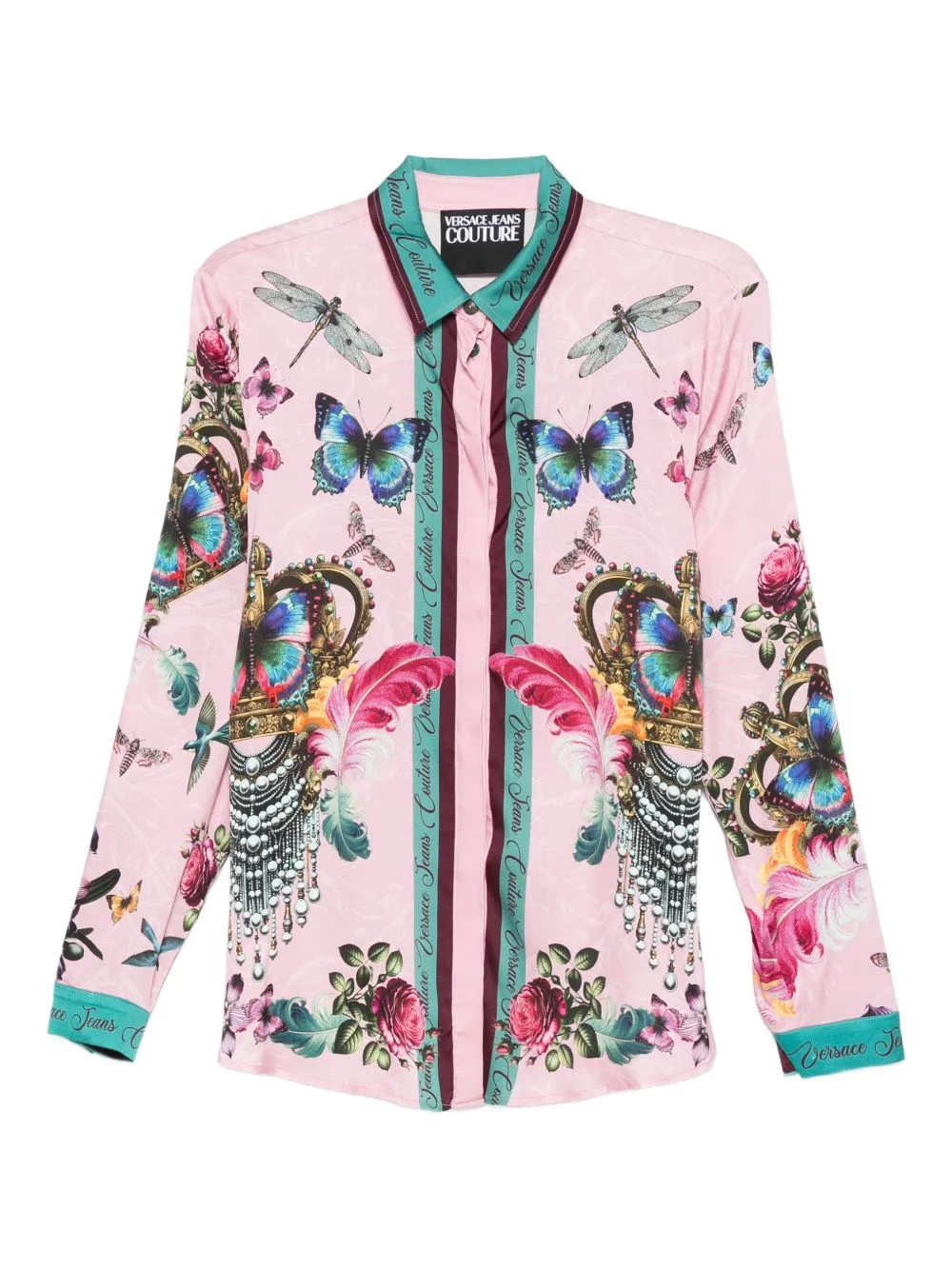 Floral-Print Shirt by Versace Jeans Couture