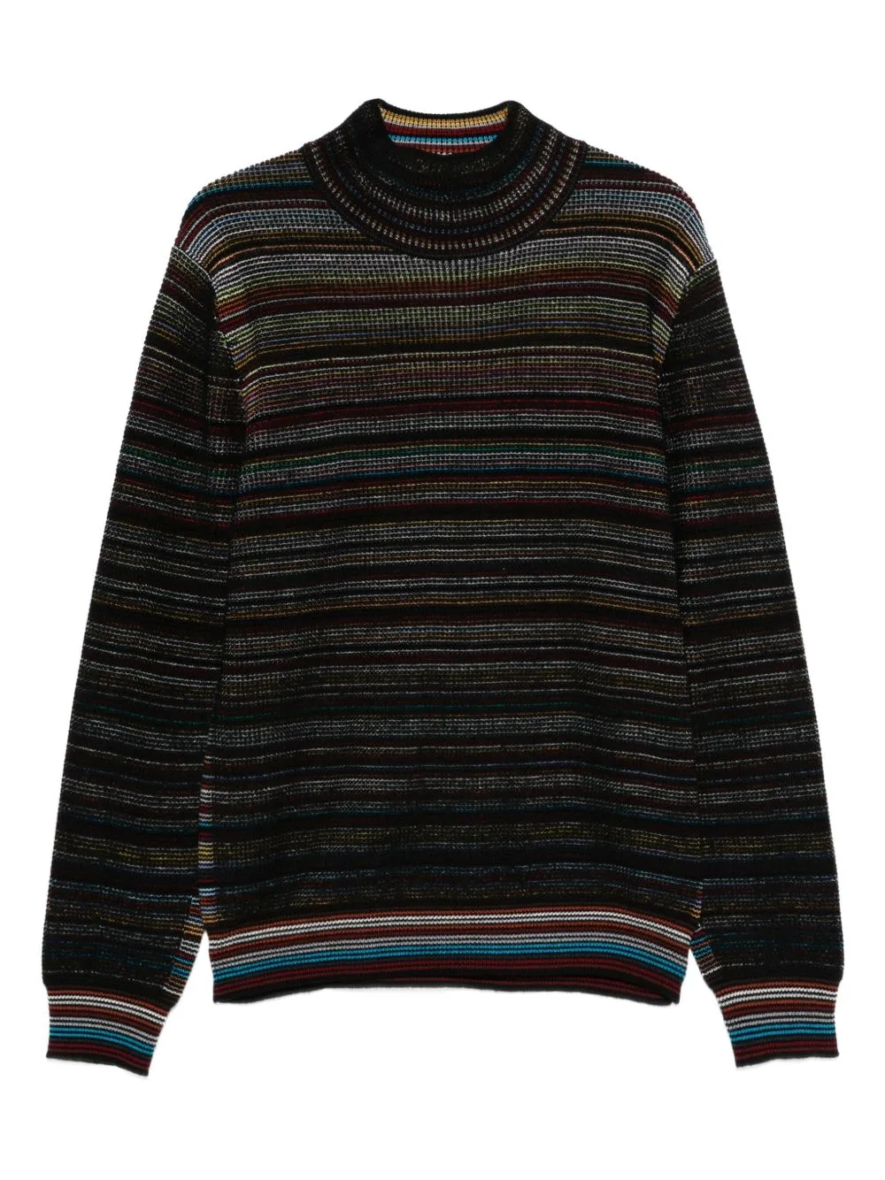 High-Neck Striped Sweater by Paul Smith