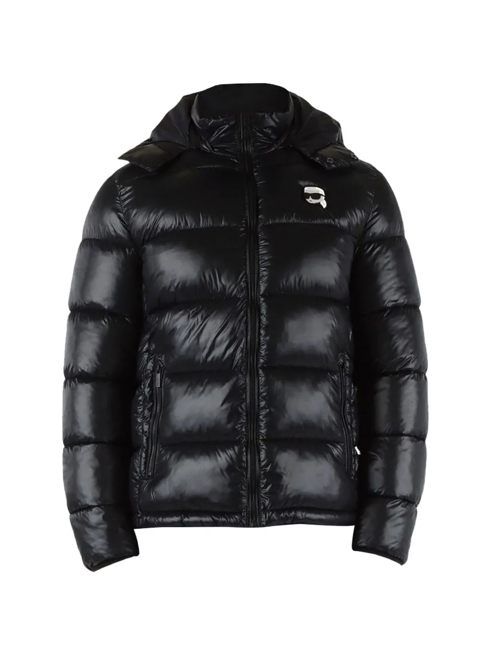 Hooded Padded Jacket by Karl Lagerfeld