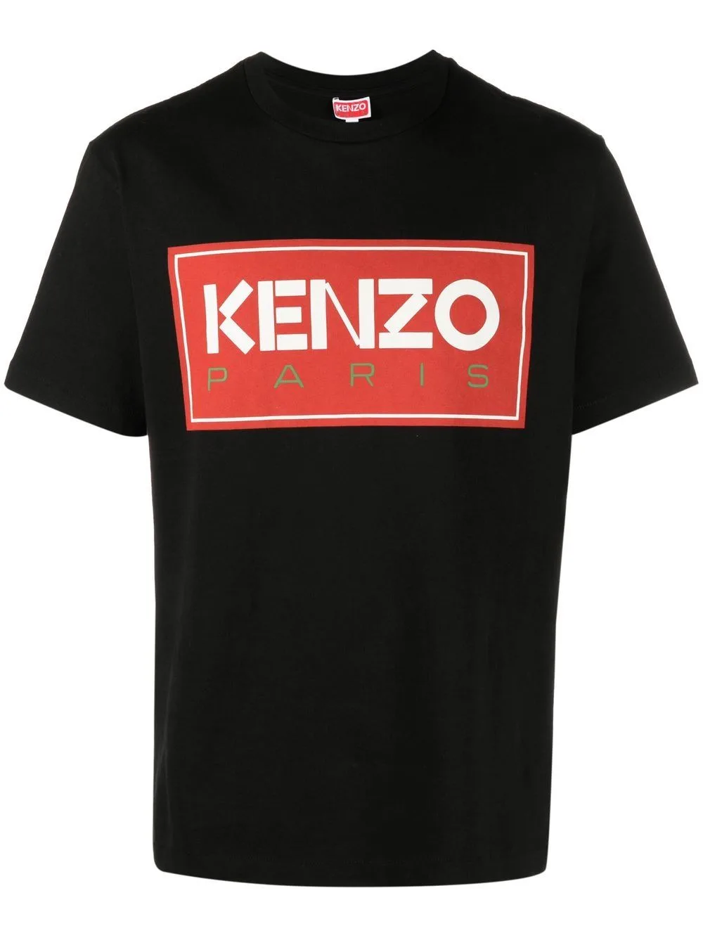 Logo-Print Cotton T-Shirt by Kenzo