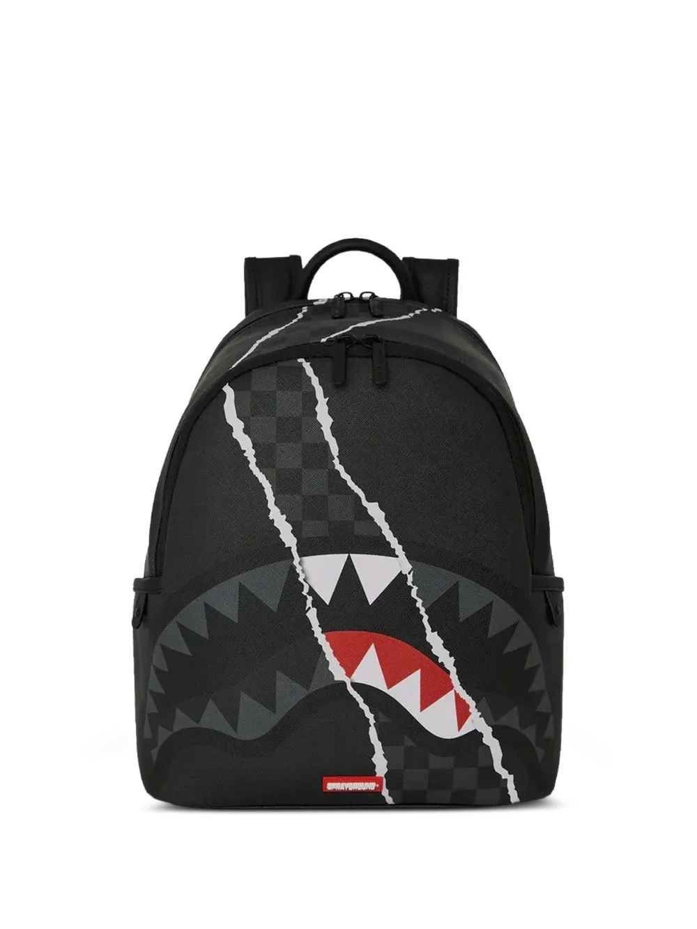 Shark Slash Savage Check Backpack by Sprayground