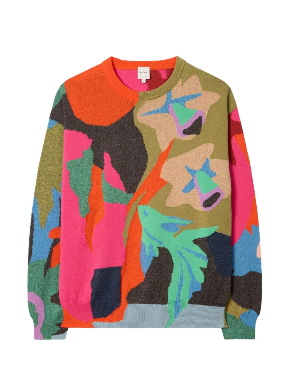 River Collage Sweater
