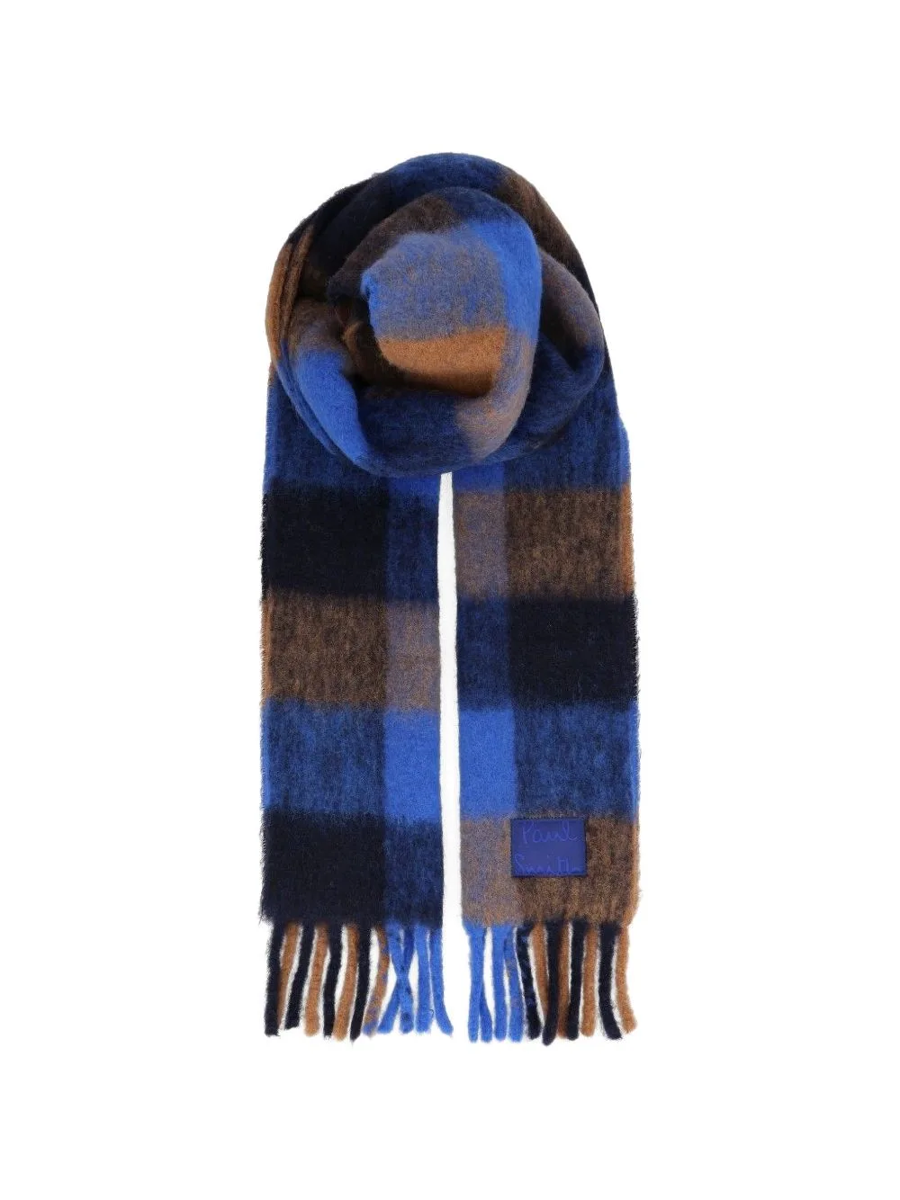 Brushed Check Scarf