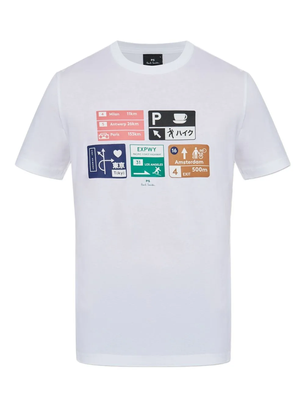 Graphic-Print T-Shirt by PS Paul Smith