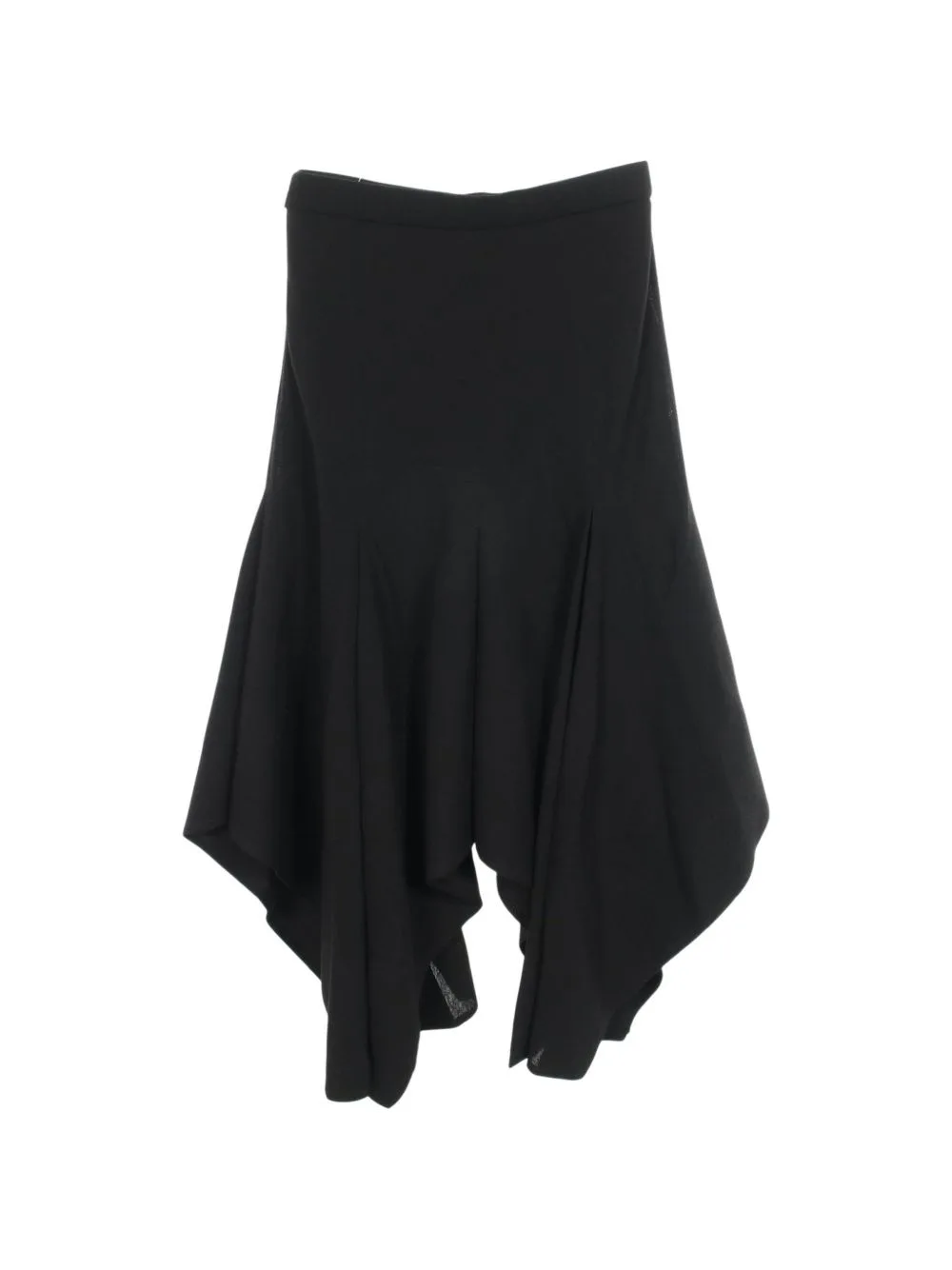2010s Handkerchief-Hem Midi Skirt