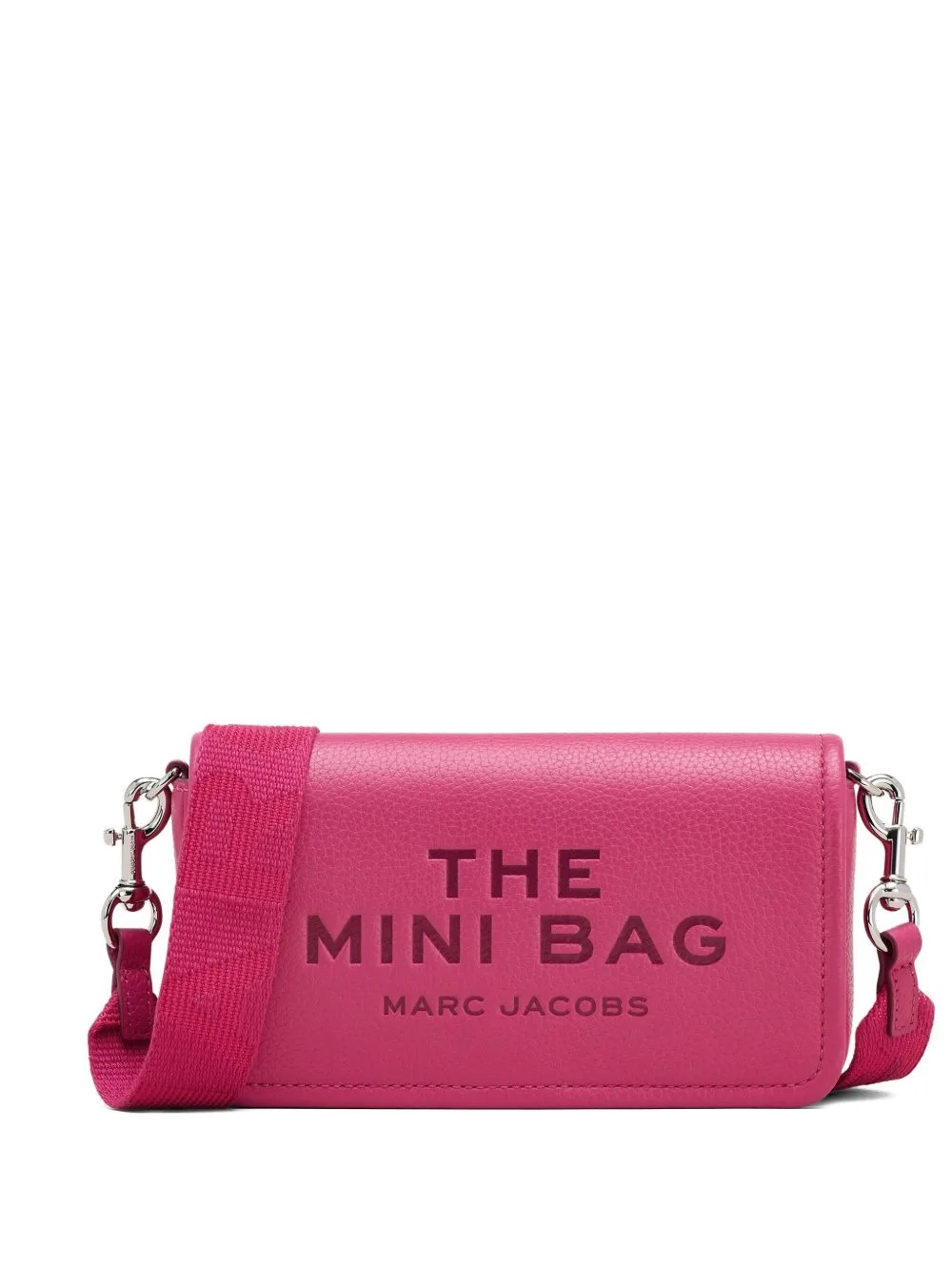 Mini the Mini Embossed-Lettering Crossbody Bag by Marc Jacobs